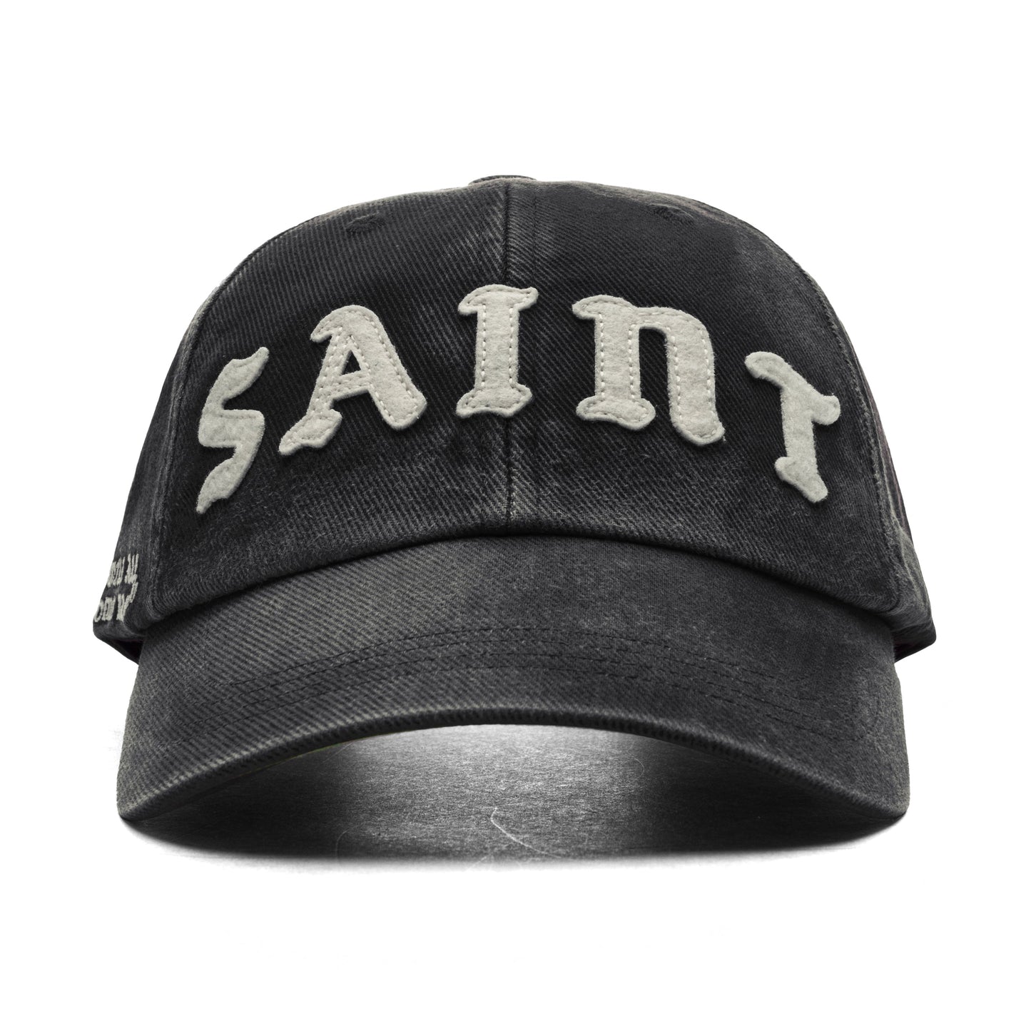 6 Panel Saint Cap - Black