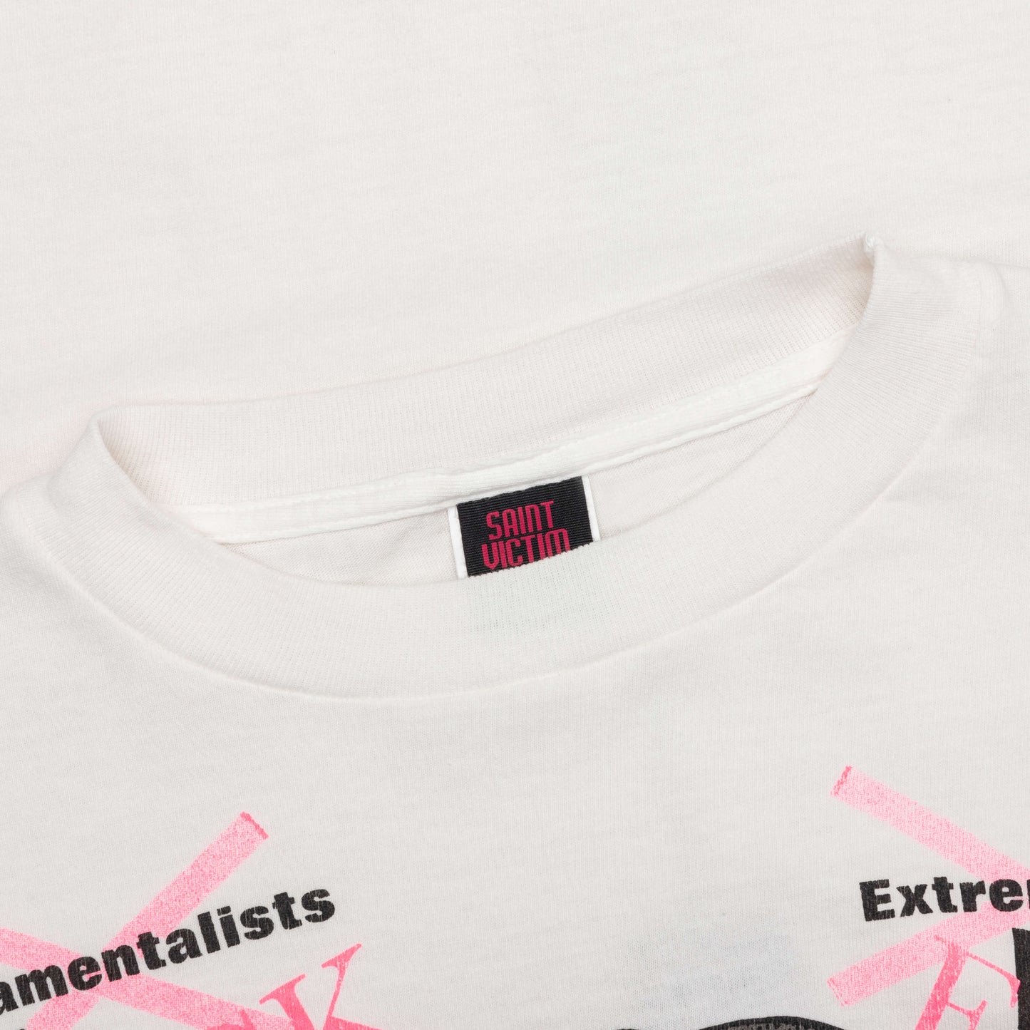 Brain L/S Tee - White