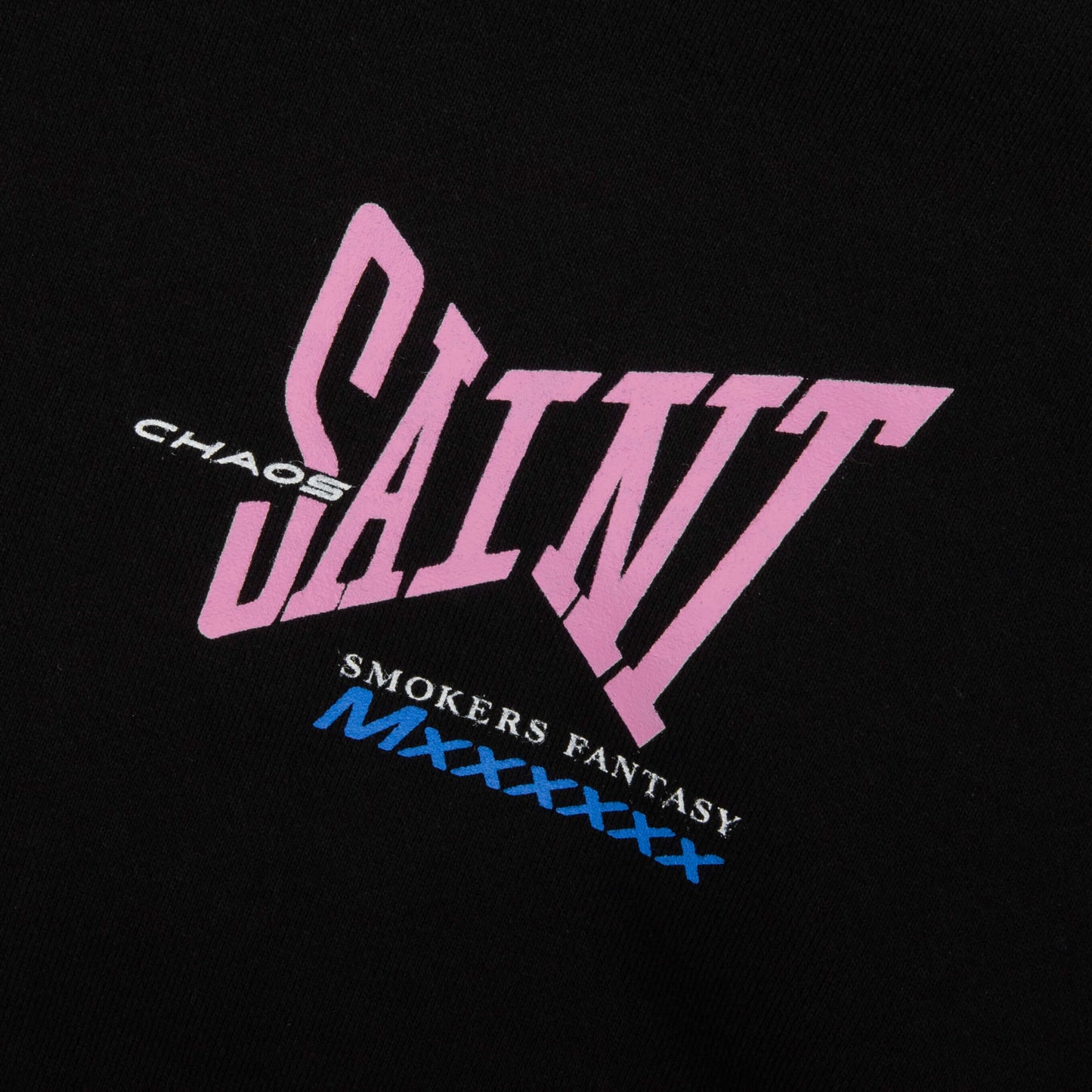 Ribbon Saint Hoodie - Black