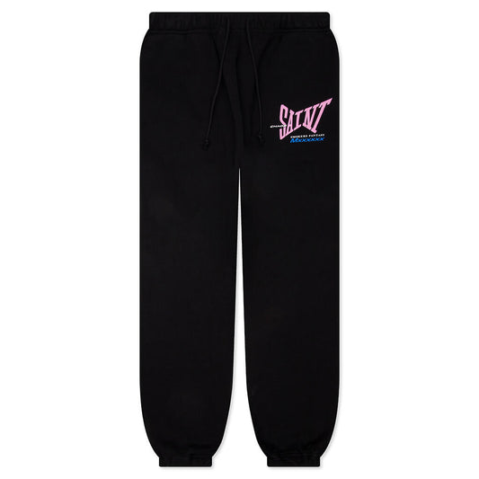 Ribbon Saint Sweatpants - Black
