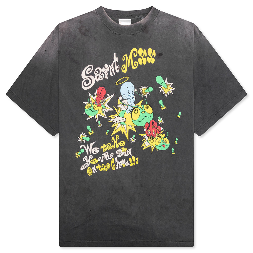 Saint-A-Delic S/S Tee - Black