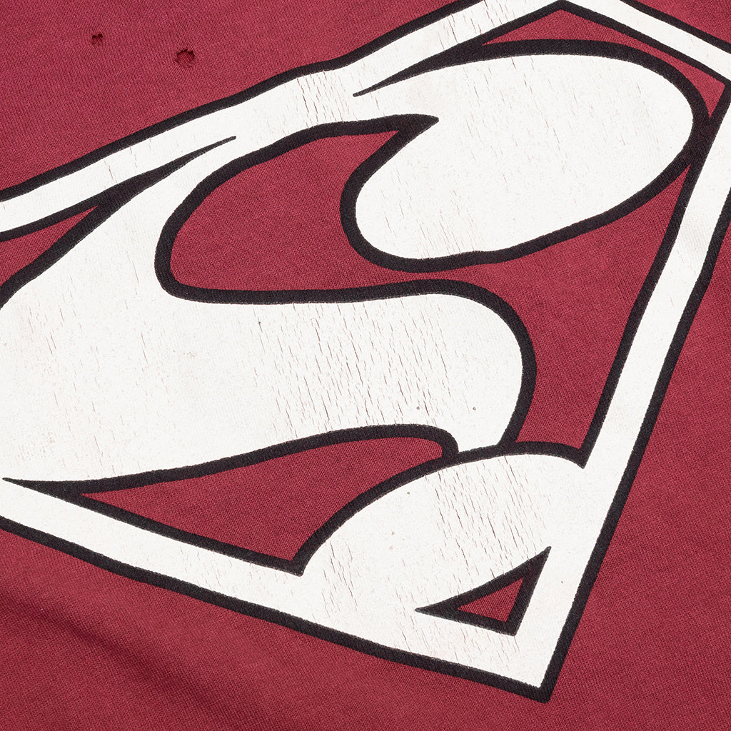 Saint Damage S/S Tee - Burgundy