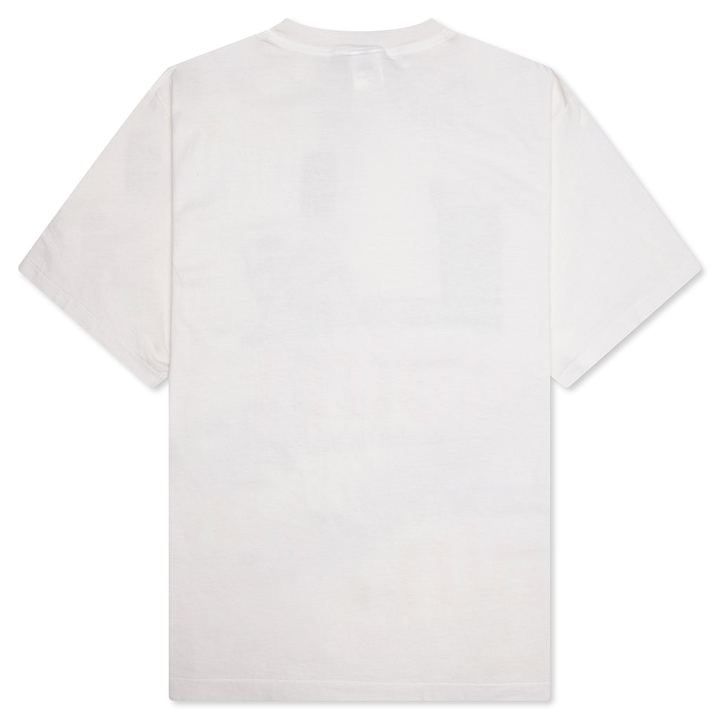 Sit Down S/S Tee - White