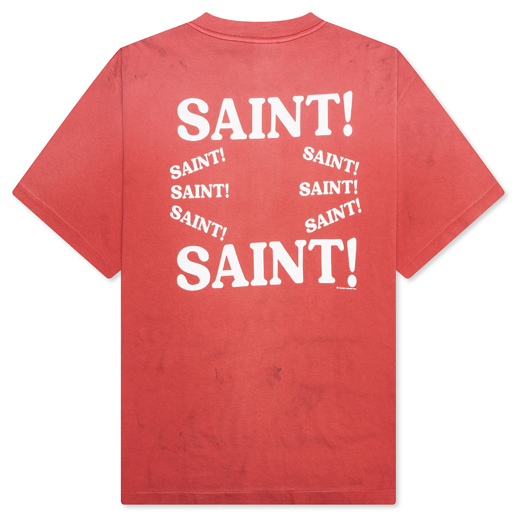 Saint! S/S Tee - Red