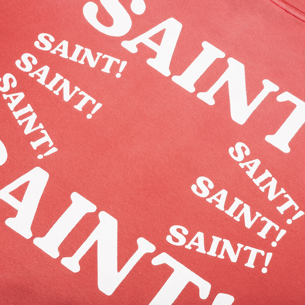 Saint! S/S Tee - Red