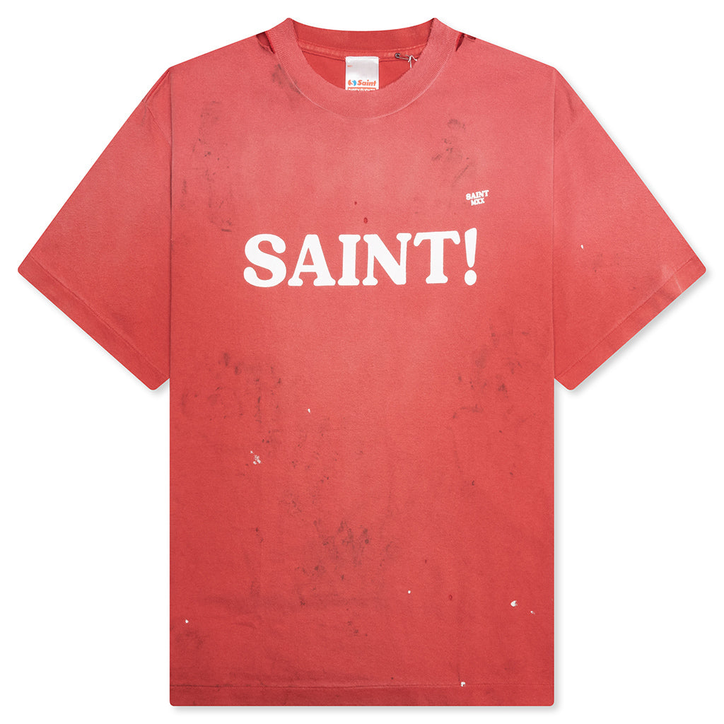 Saint! S/S Tee - Red