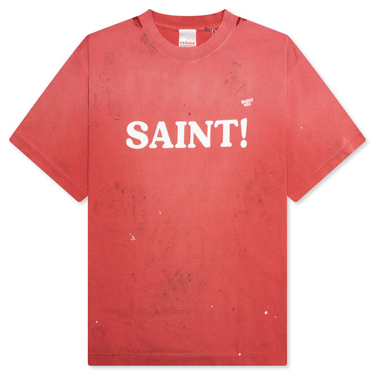 Saint! S/S Tee - Red
