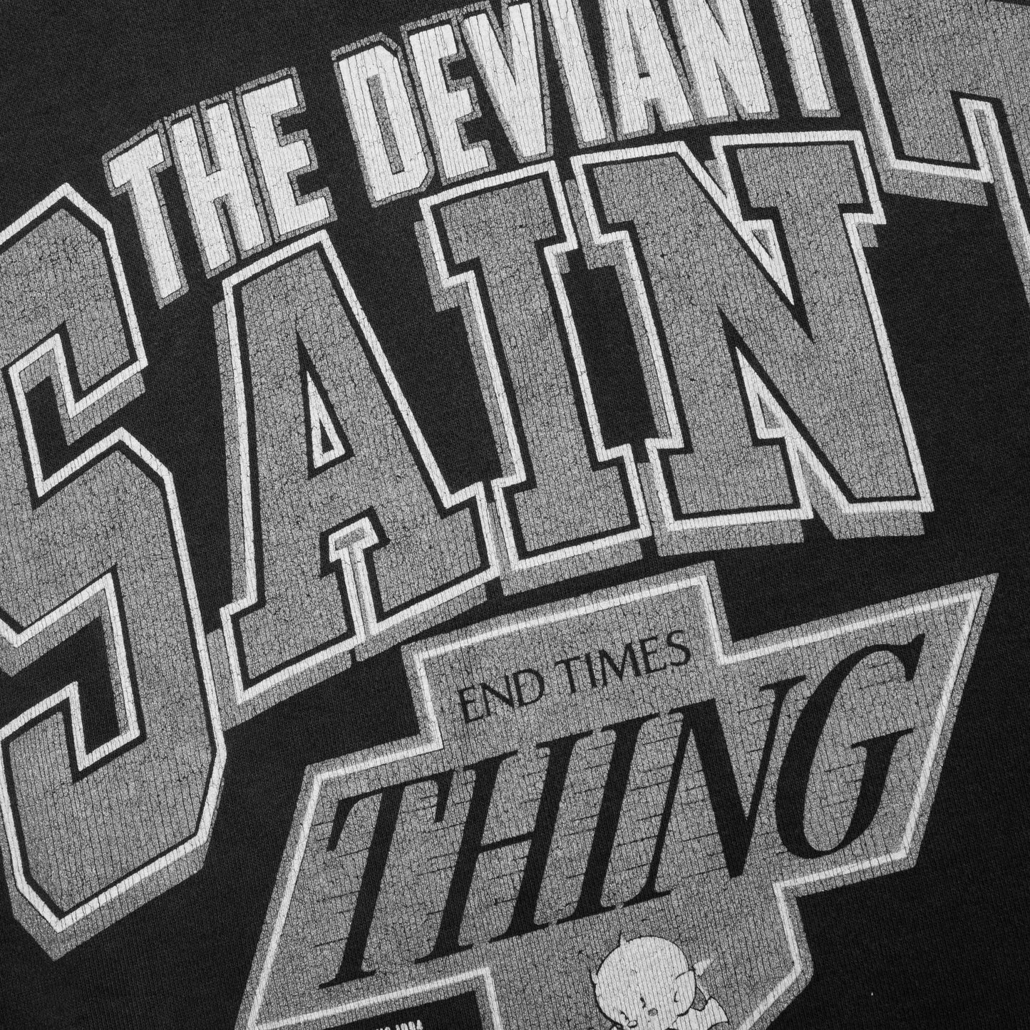 The Deviant Saint Crewneck - Black