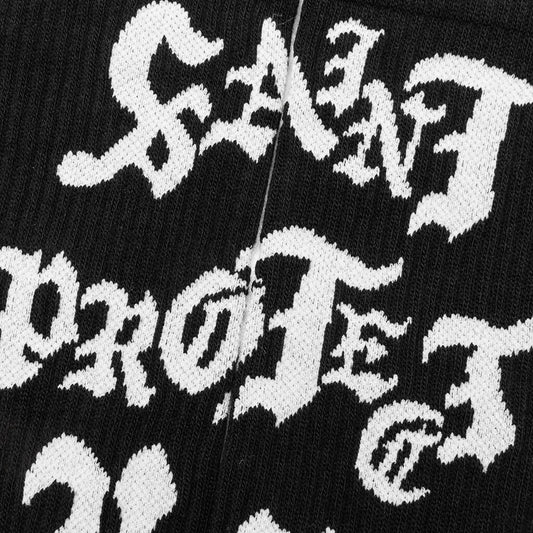 Saint Protect Socks - Black