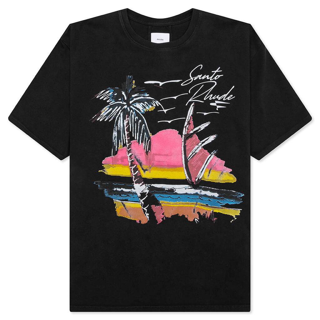 Saint-Rhude Tee - Vintage Black