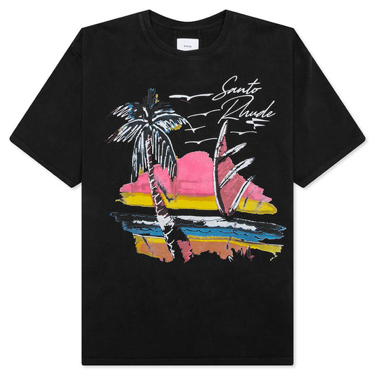 Saint-Rhude Tee - Vintage Black