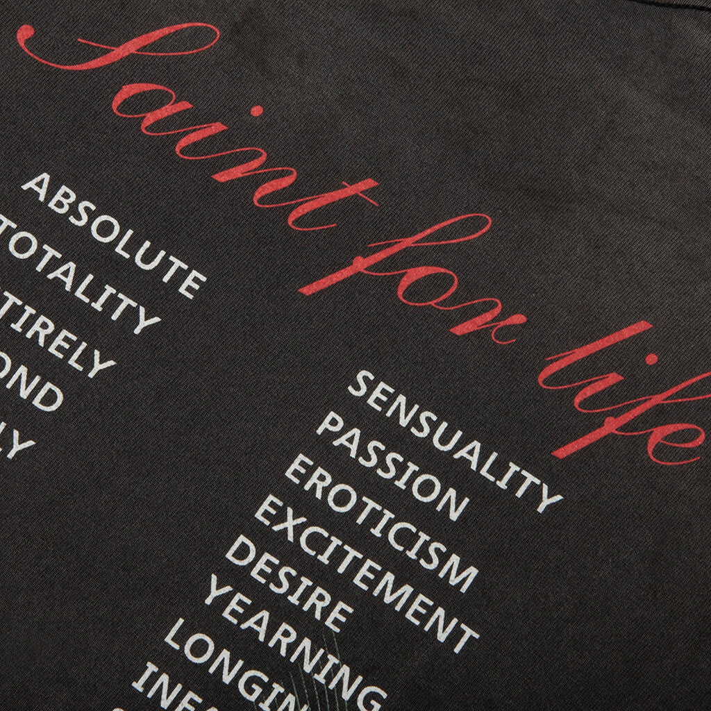 Saint M6 x Aerosmith S/S T-Shirt - Black