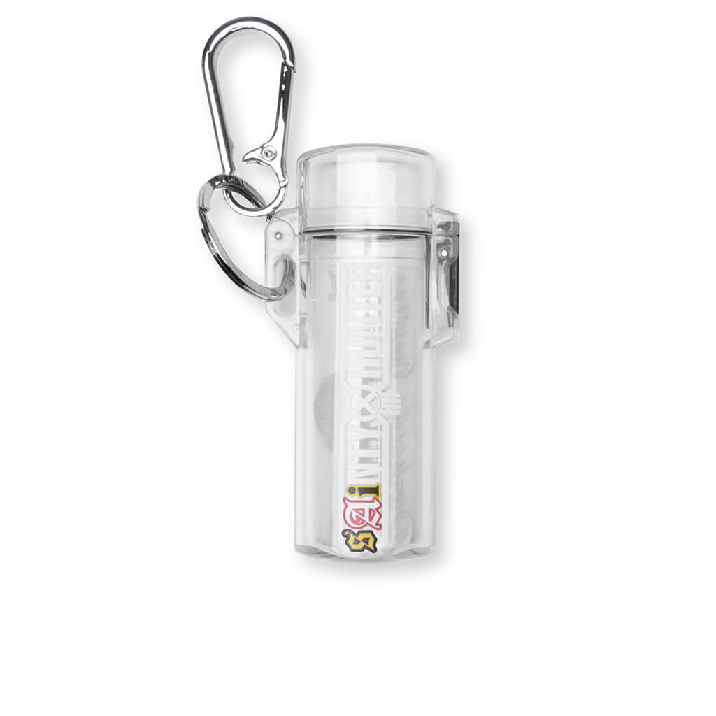 Saint M6 x Bounty Hunter Mask Mic Lighter Case - Clear