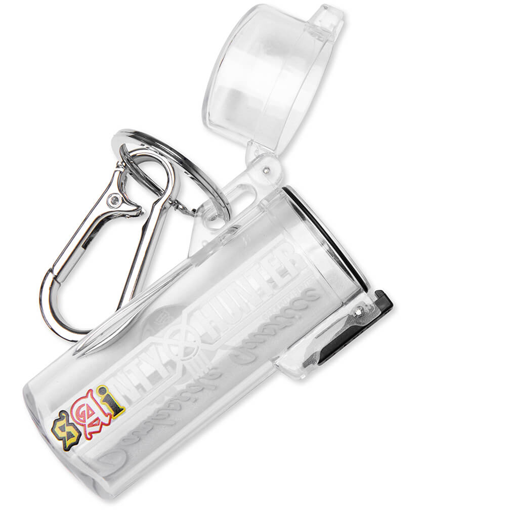 Saint M6 x Bounty Hunter Mask Mic Lighter Case - Clear