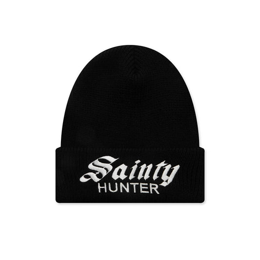 Saint M6 x Bounty Hunter Sainty Hunter Knit Beanie - Black