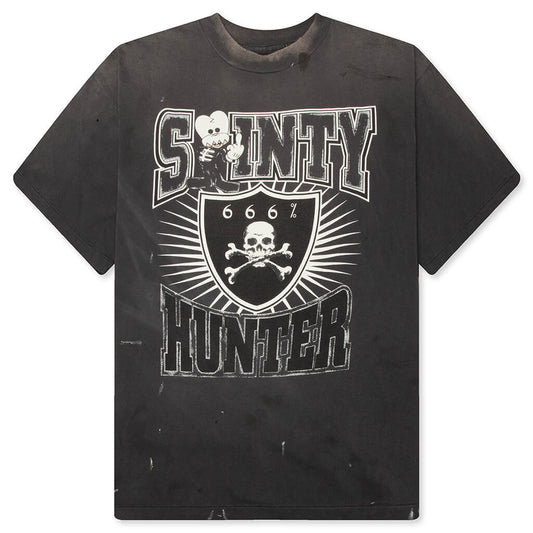 Saint M6 x Bounty Hunter Sainty Hunter S/S T-Shirt - Black