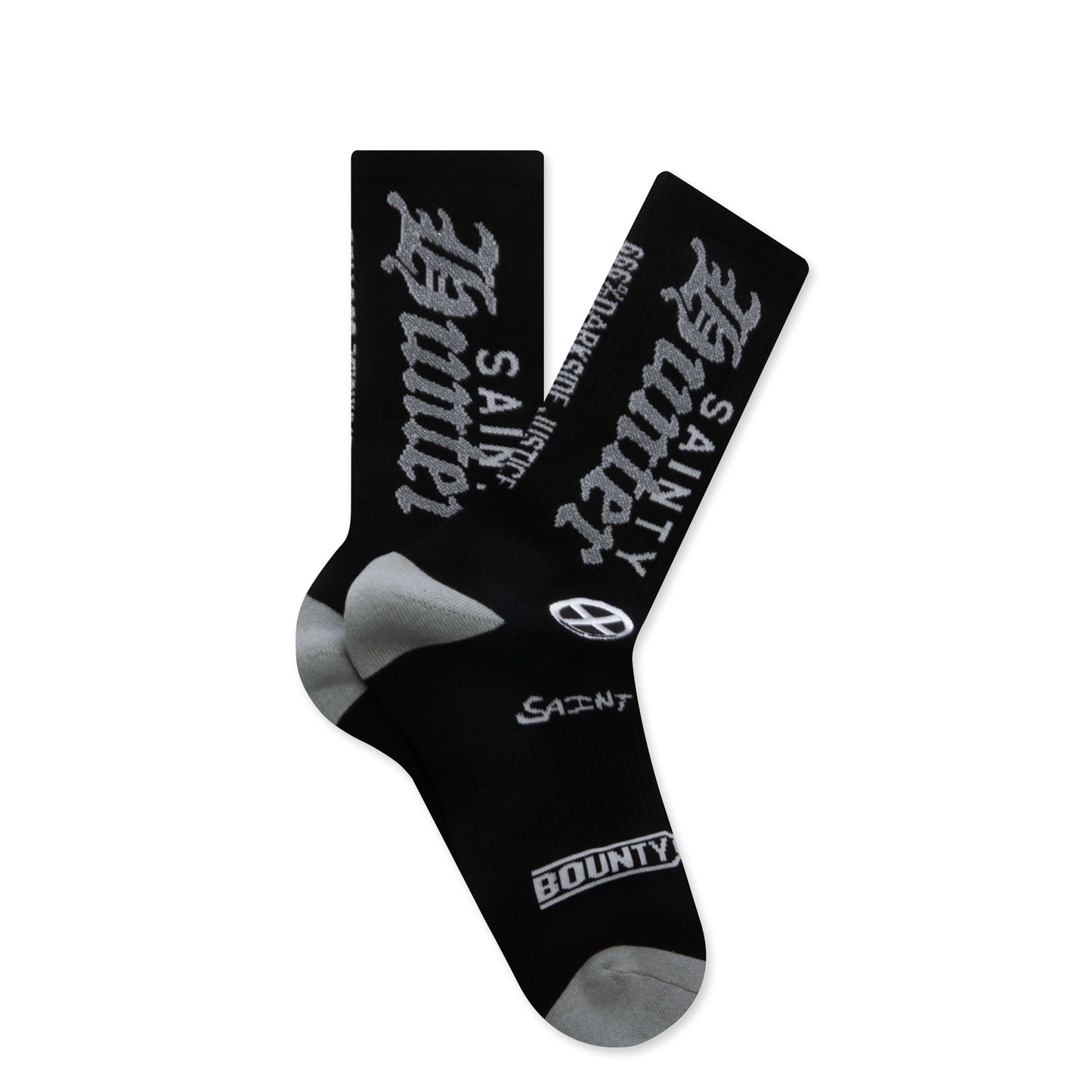 Saint M6 x Bounty Hunter Sainty Hunter Socks - Black