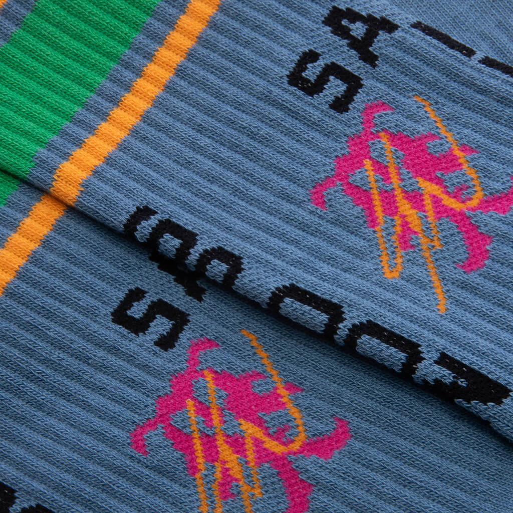 Saint M6 x Sean Wotherspoon 'Saint SW' Socks - Blue