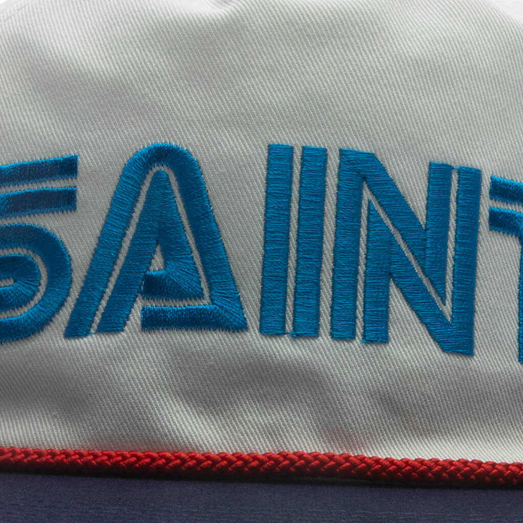 Saint M6 x SEGA Logo Font Cap - White