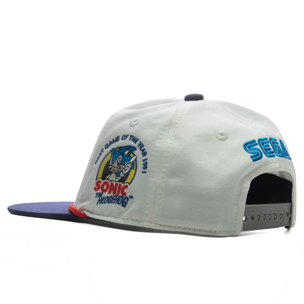 Saint M6 x SEGA Logo Font Cap - White