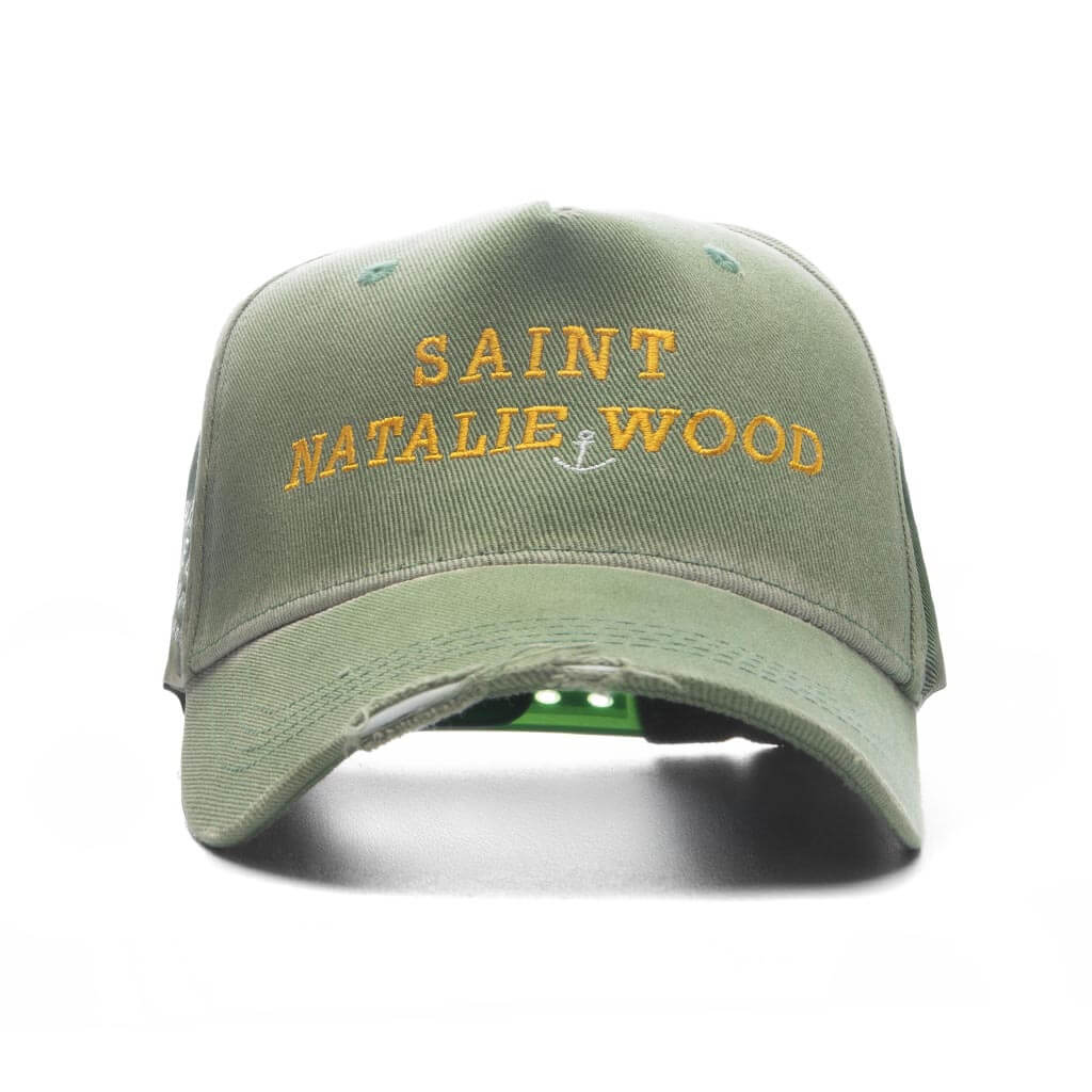 Saint Natalie Wood Hat - Green