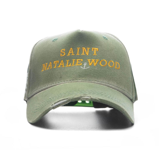 Saint Natalie Wood Hat - Green
