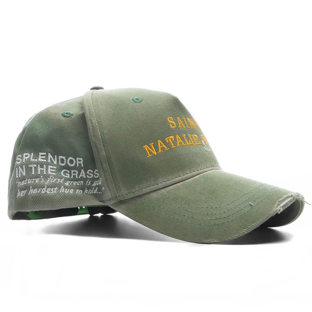 Saint Natalie Wood Hat - Green