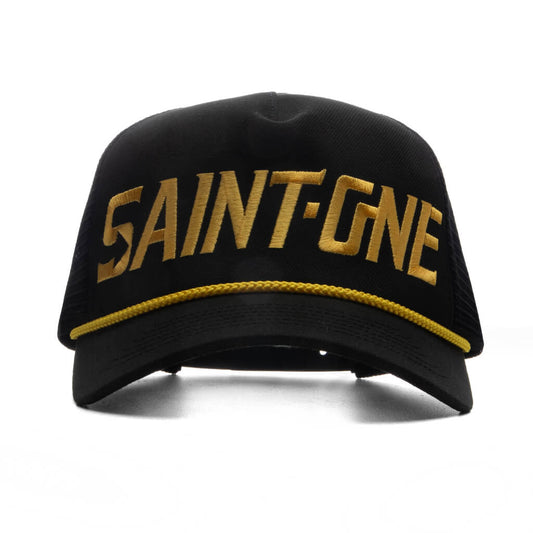 Saint One Mesh Cap - Black