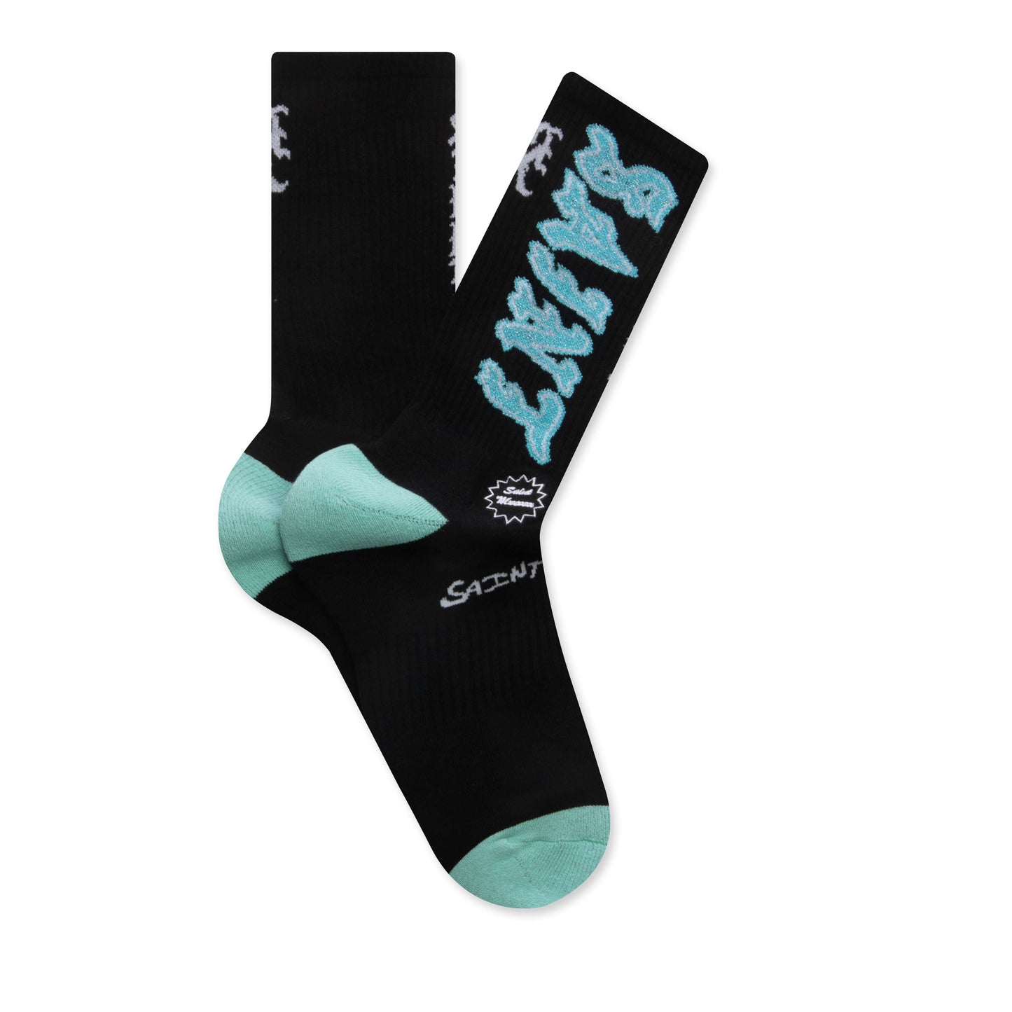 Saint Socks - Black/Blue