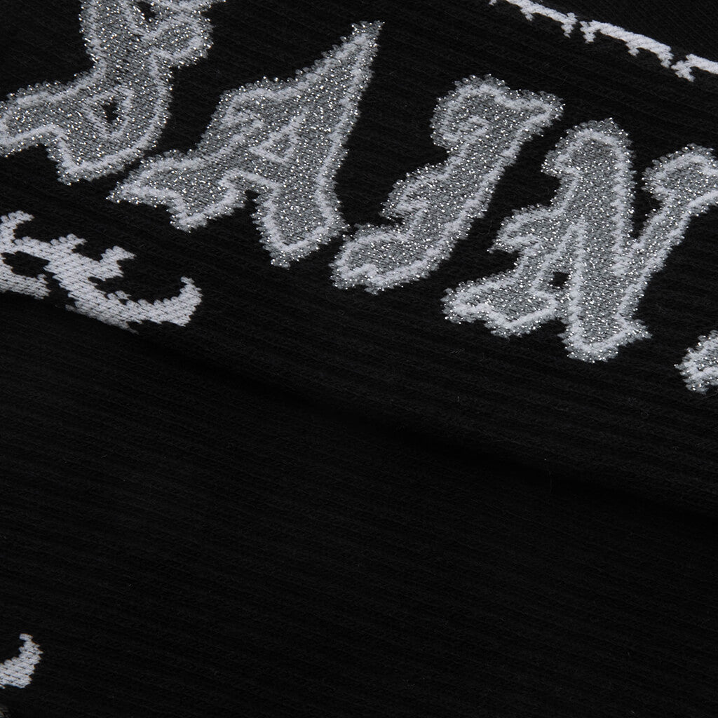 Saint Socks - Black/Gray