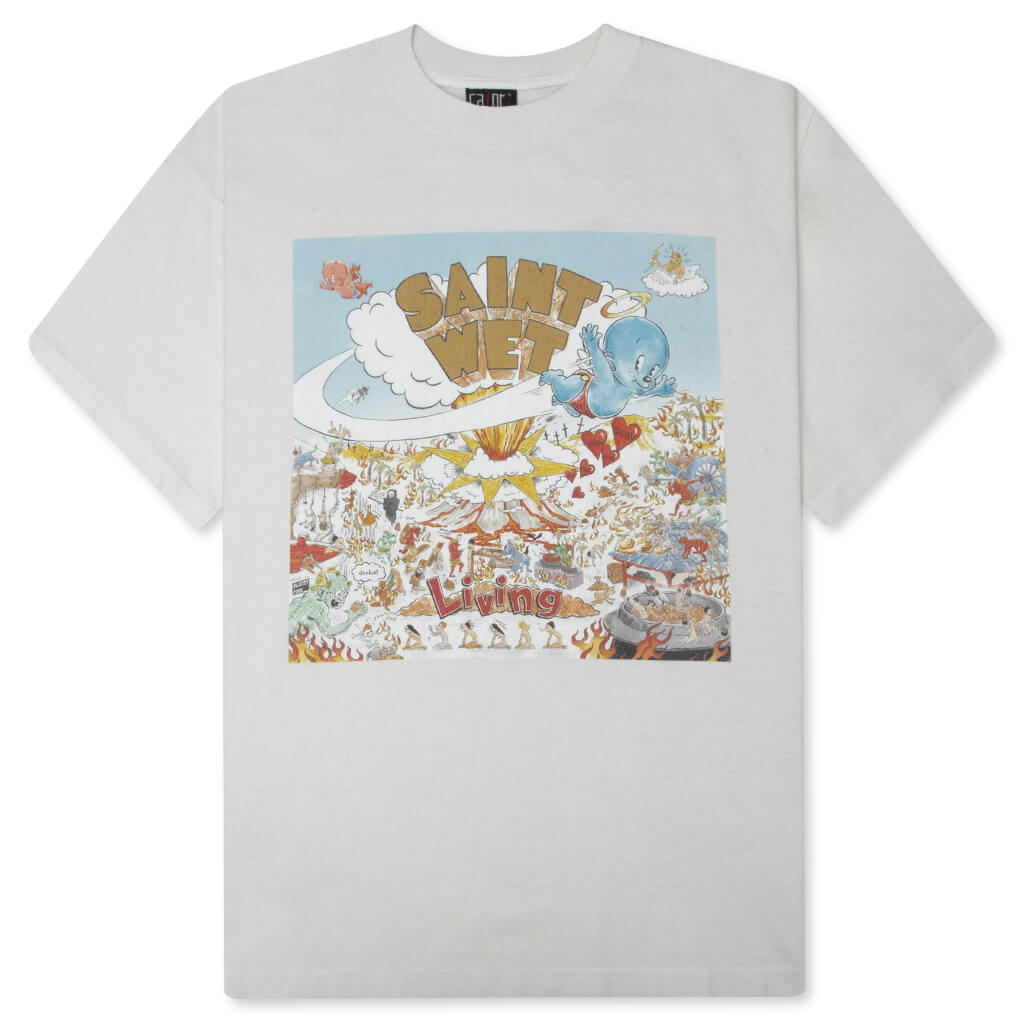 Saint Wet S/S T-Shirt - White