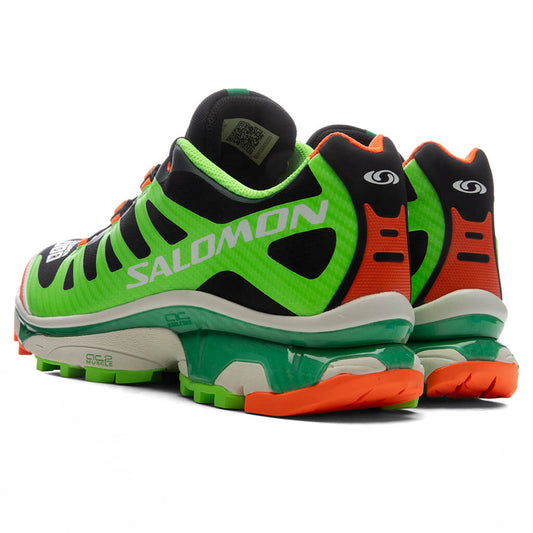 Salomon x Feid XT-4 OG Ferxxocalipsis - Black/Green Gecko/Shocking Orange