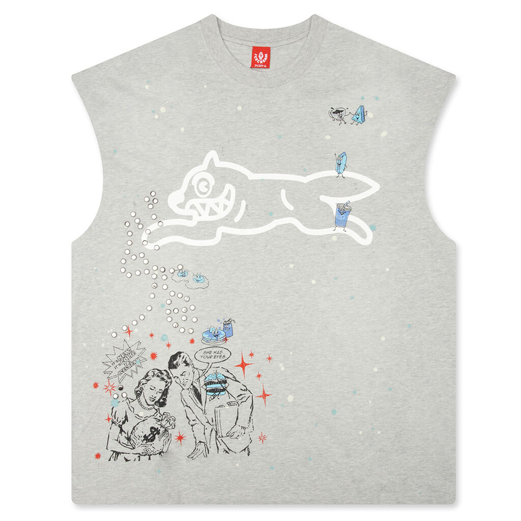 Samus Tank - Heather Grey