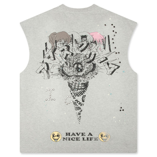 Samus Tank - Heather Grey