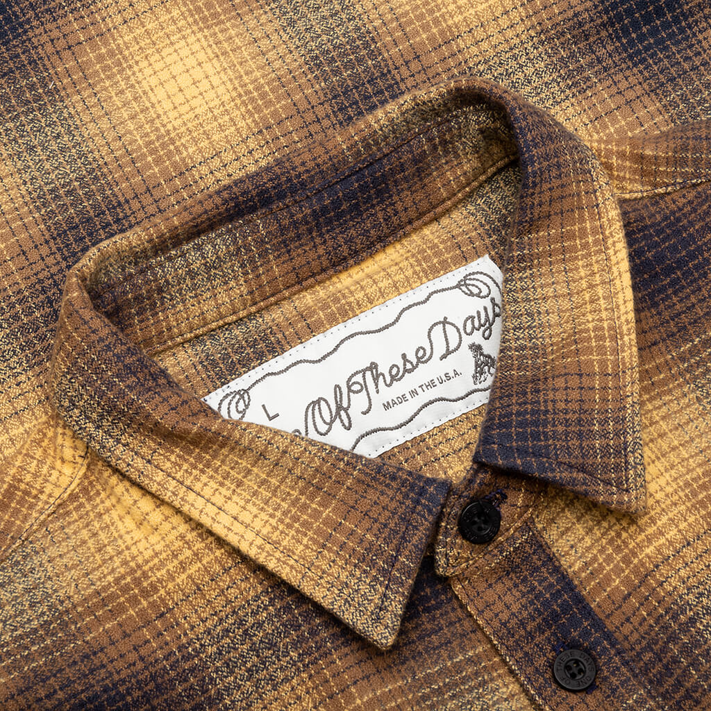 San Marcos Flannel - Saffron