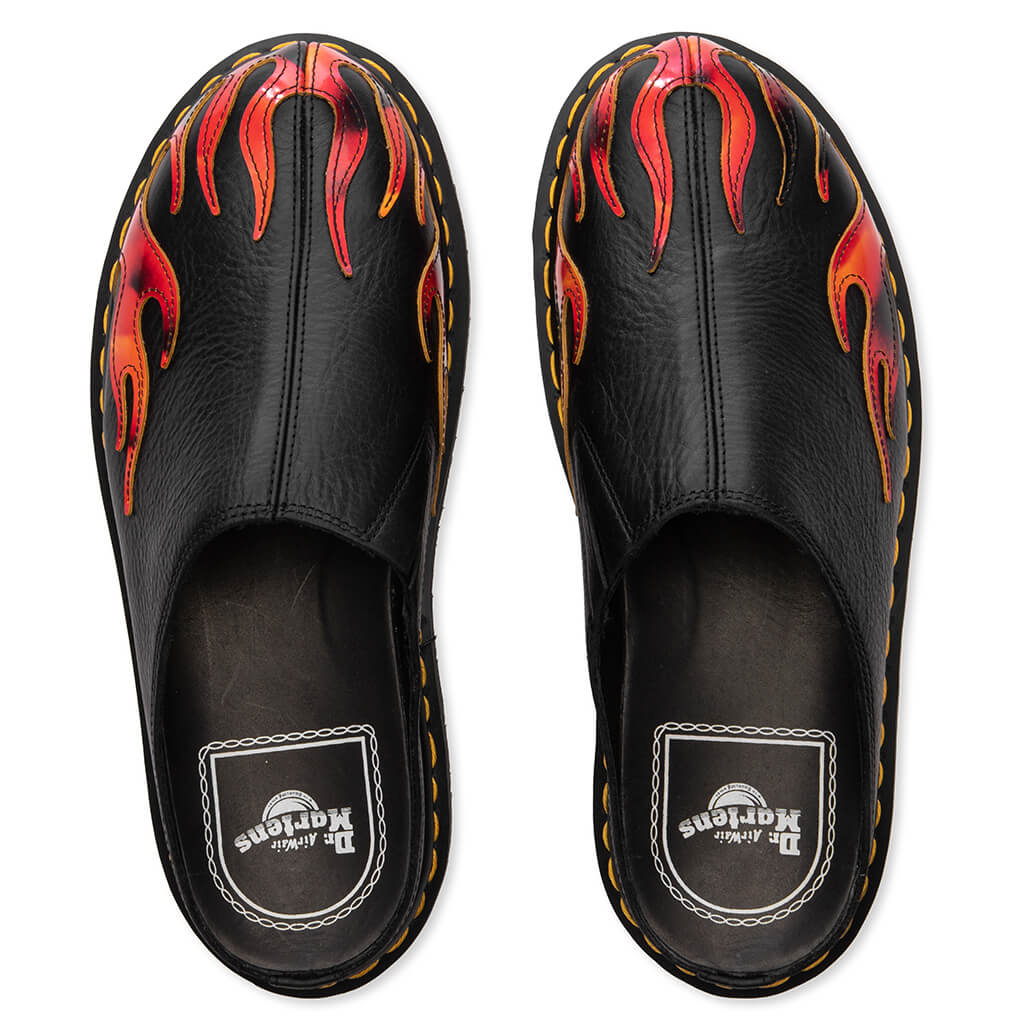 San Mule Flame - Black/Vibrant Red/Dms Yellow