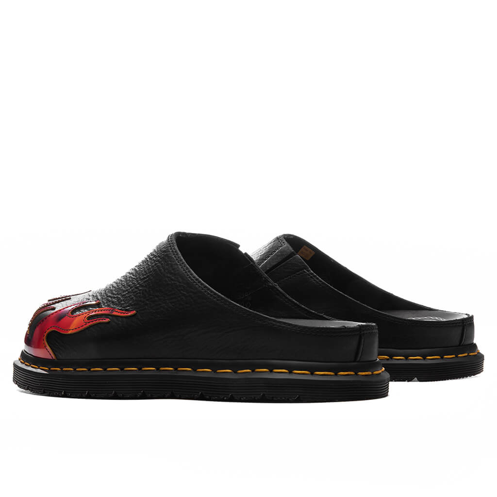 San Mule Flame - Black/Vibrant Red/Dms Yellow