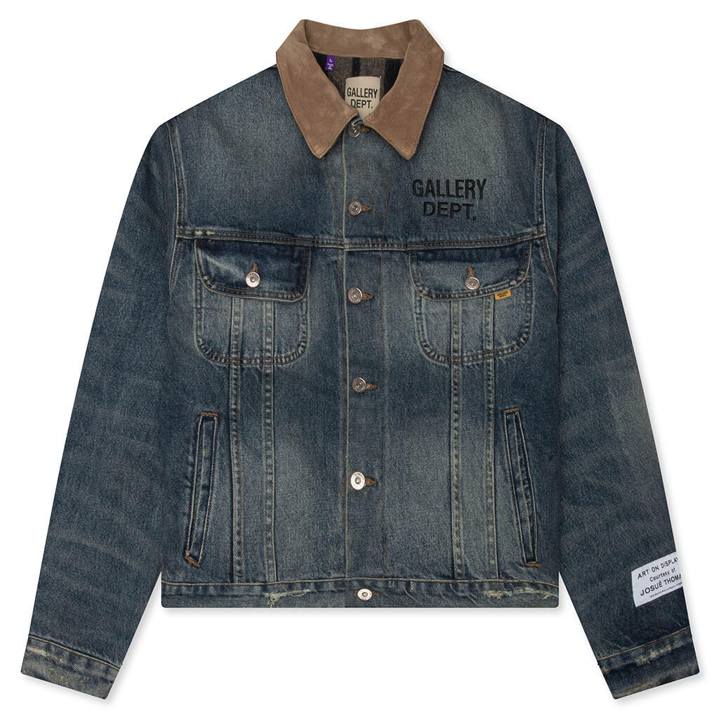 Santa Fe Trucker Jacket - Washed Indigo
