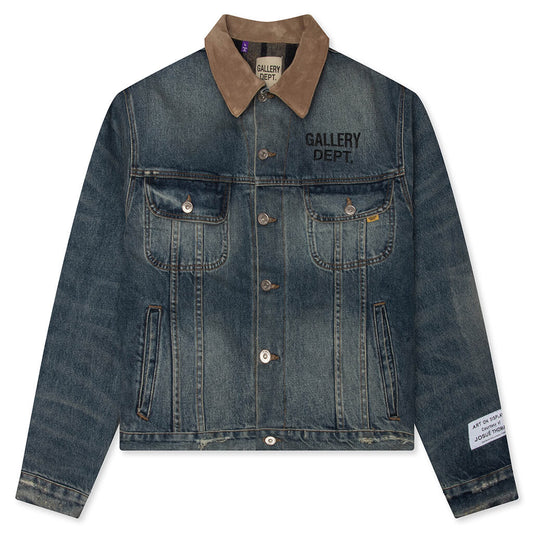 Santa Fe Trucker Jacket - Washed Indigo