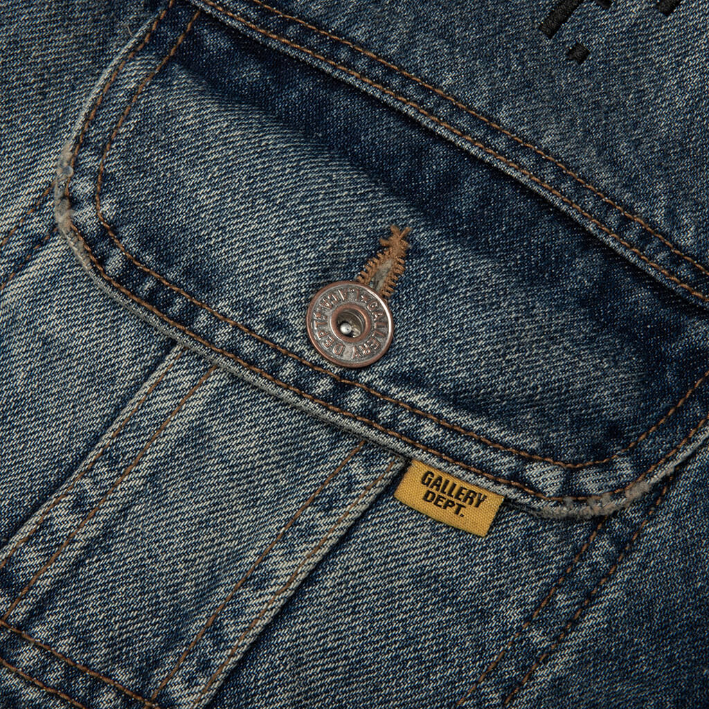 Santa Fe Trucker Jacket - Washed Indigo