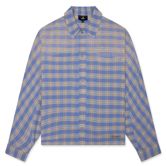 Santa Monica Flannel - Drift Blue