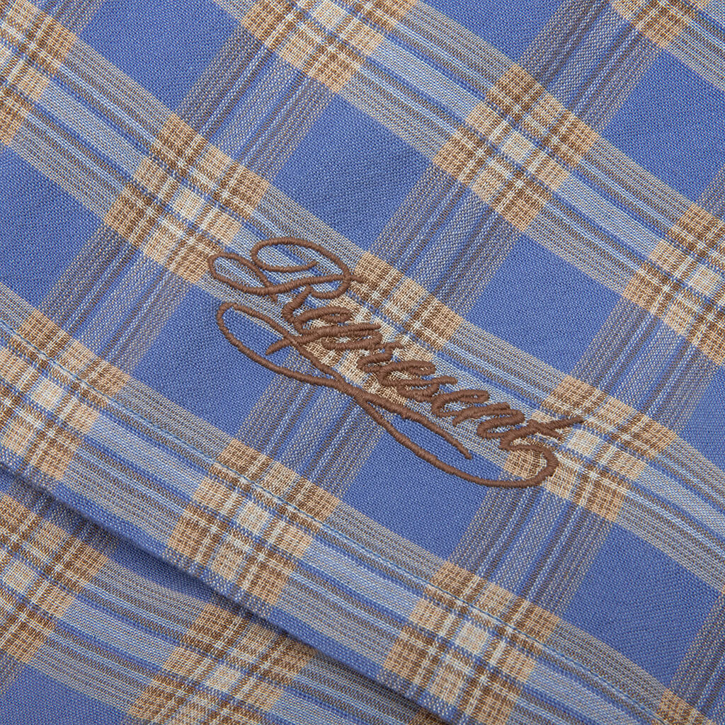 Santa Monica Flannel - Drift Blue