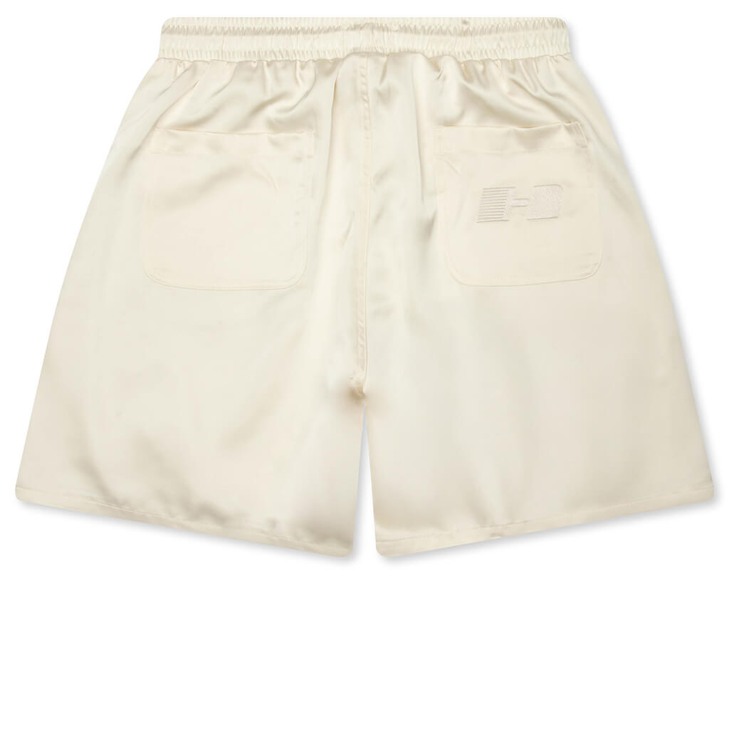 Satin Drawcord 7" Shorts - Sand