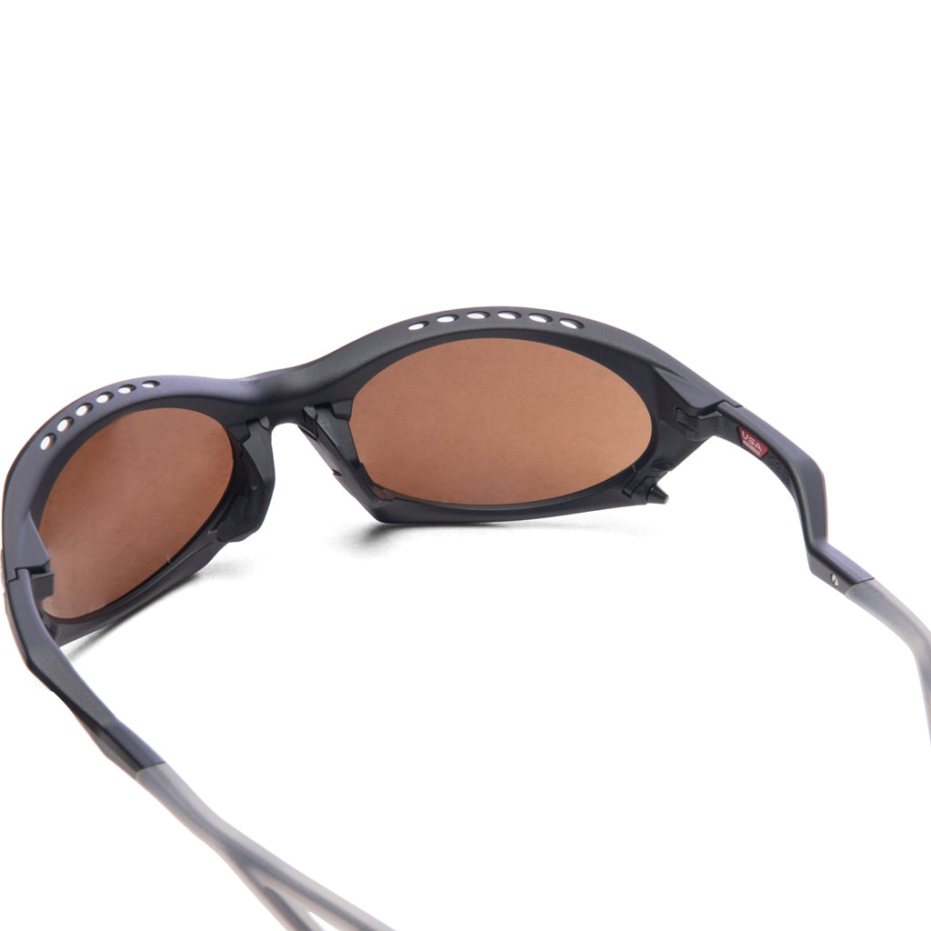 Satisfy Running x Oakley Plantaris - Matte Black/Prizm Bronze