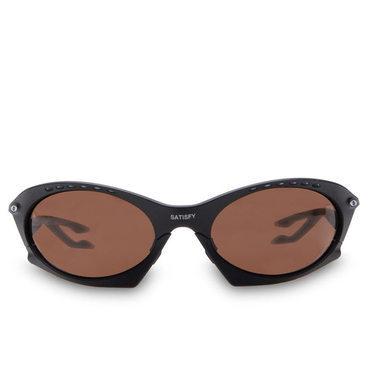 Satisfy Running x Oakley Plantaris - Matte Black/Prizm Bronze