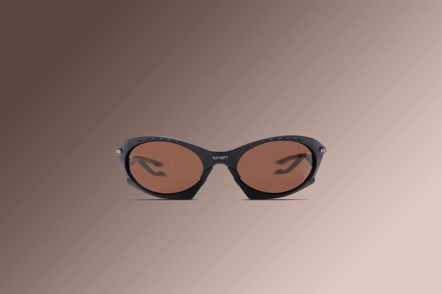 Satisfy Running x Oakley Plantaris - Matte Black/Prizm Bronze