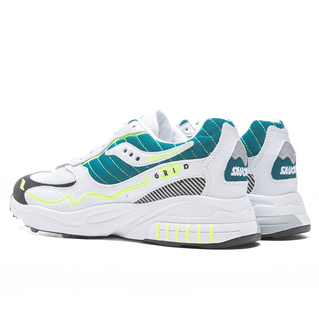 3D Grid Hurricane - White/Green
