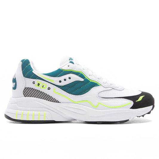 3D Grid Hurricane - White/Green