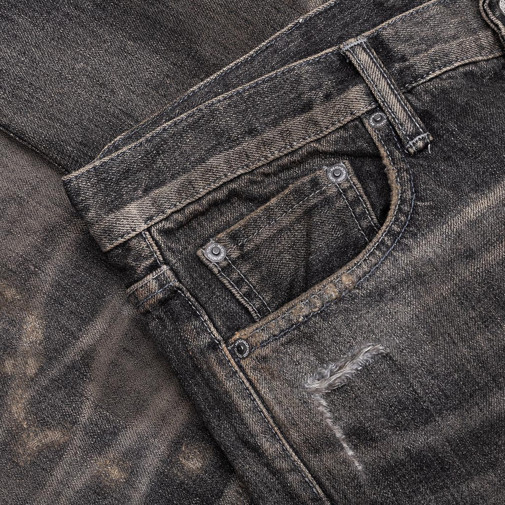 Savage Denim DP Basic Pants - Black