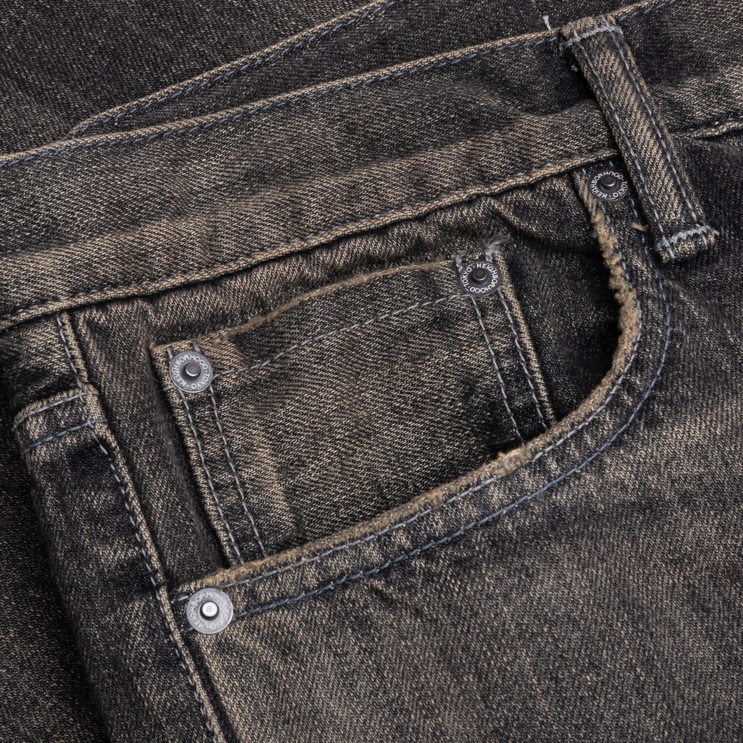 Savage Denim DP Basic Pants - Black